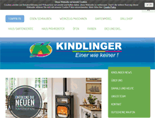 Tablet Screenshot of kindlinger.at